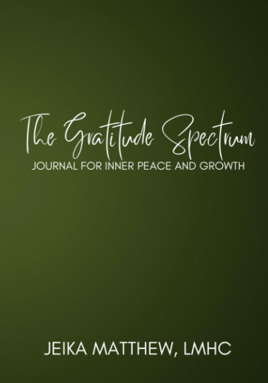The Gratitude Spectrum guided journal